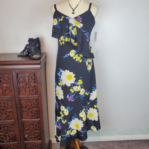 Roz & Ali Dresses & Skirts - Roz & Ali Sleeveless Dress Asymmetrical BNWT, 2